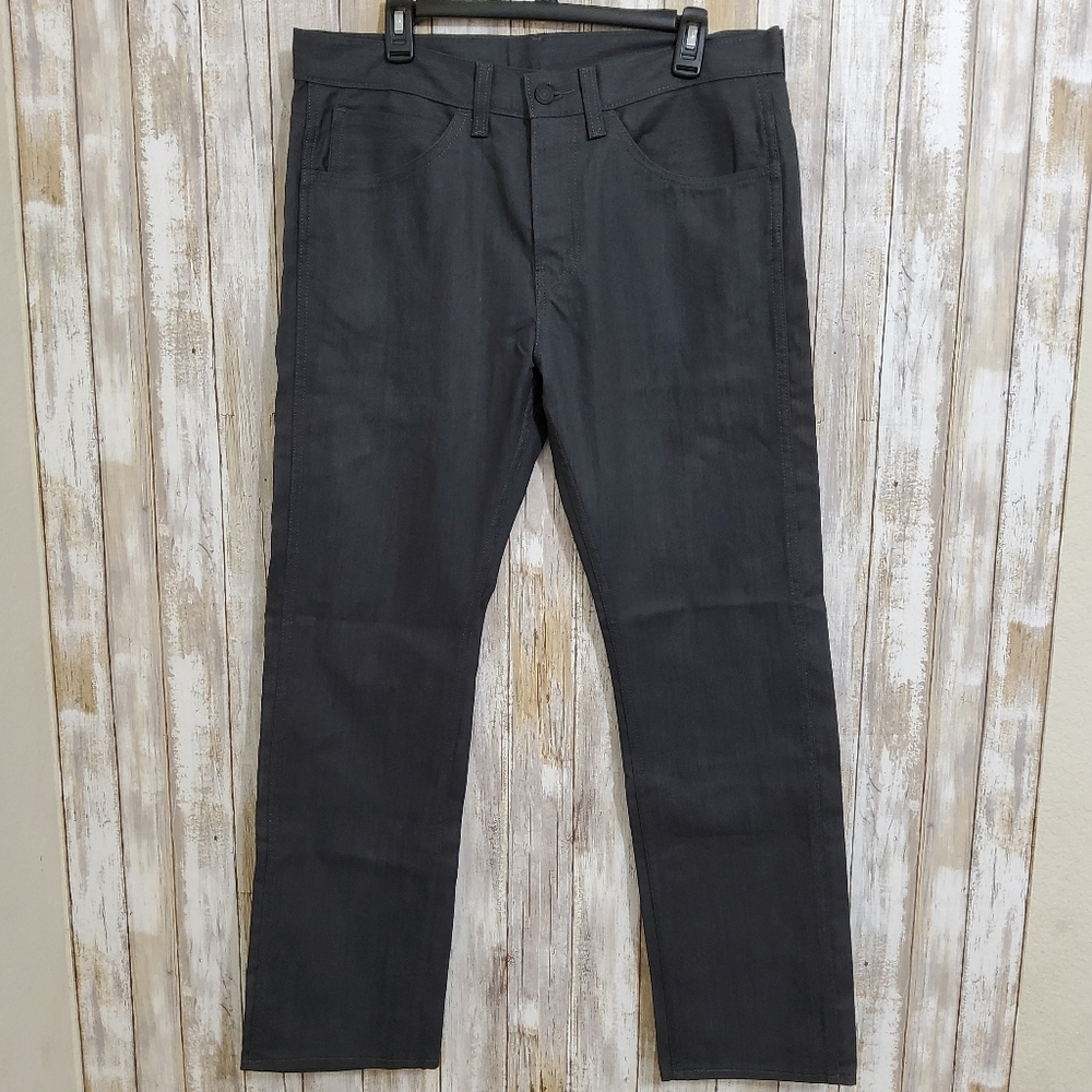 Levi's Man Pants 513 Slim Size 34×30 Grey